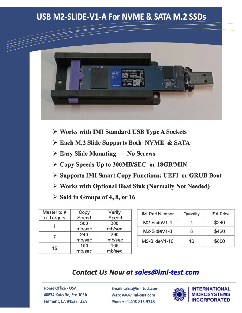 Image for M2 Slide Datasheet